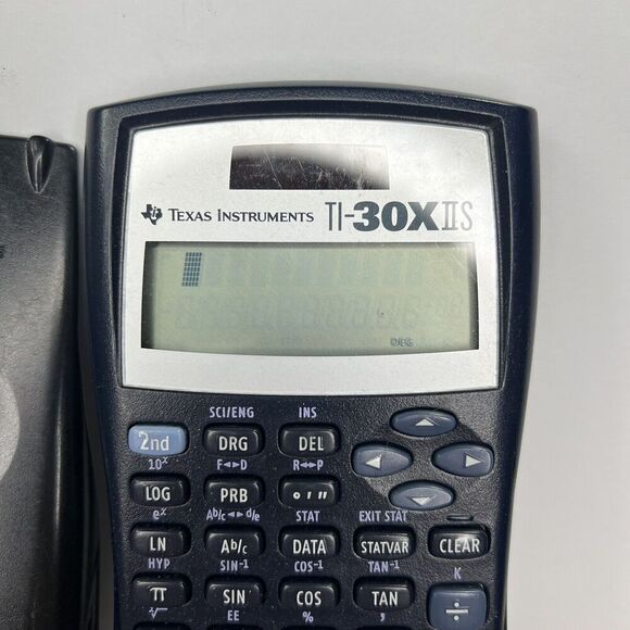 Texas Instruments TI-30X IIS Scientific Calculator, Solar Powered, Tested - Picture 2 of 7